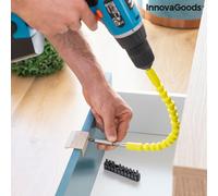 Rallonge de tournevis magnétique flexible avec accessoires Drillex InnovaGoods