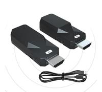 Rallonge de transmission de signal, rallonge de câble TV pour moniteur | Convertisseur pour ordinateur portable projecteur HDTV, prise en charge de la copie de l'alimentation EDID et unilatérale