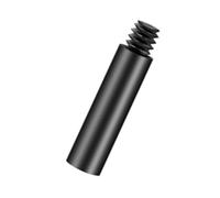Rallonge de trépied en alliage d'aluminium durable avec tige d'extension filetée mâle de 6,35 mm compatible avec les supports de photographie d'appareil photo