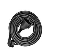 Rallonge de tuyau 25mts 3x1,5 flexible noir edm