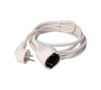 Rallonge de Tuyau 3 x 1,5 mm T/TL, 4 m, Couleur Blanche - Idéal pour Connexion électrique et Extension de Circuits.