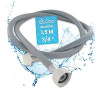 Rallonge de tuyau d'alimentation 1,5 m droite 3/4"" eau froide 25 °C pour machine à laver lave-vaisselle, Pression d'éclatement