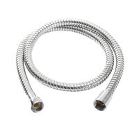 Rallonge de tuyau de douche flexible en acier inoxydable for salle de bain, tuyau d'eau de douche, tuyau de traction, accessoires de salle de bain(1.0M)