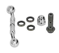 Rallonge de tuyau de frein, ligne hydraulique de résistance à la corrosion en acier Prolongez le connecteur Durable résistant à l'usure universel pour les motos