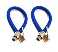 Rallonge de tuyau de gonflage pour pompes à air de voiture avec buse à connexion rapide conçue pour une utilisation avec différentes valves de pneus