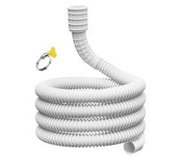 Rallonge de tuyau de vidange, 5/6 m, pour lave-vaisselle, avec colliers de serrage, pour machine à laver, lave-vaisselle, déshumidificateur et climatisation