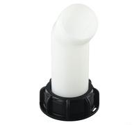 Rallonge de tuyau de vidange de 5,1 cm pour réservoirs IBC avec bouchon de robinet, compatible avec les réservoirs d'eau de 1000 L et accessoires de valve (étendue)