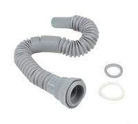 Rallonge de tuyau de vidange d'évier de cuisine, tuyau d'évacuation flexible en PVC à fente unique, accessoire de tuyau de drainage pour évier de lavage de légumes, 1,5 m (interface)