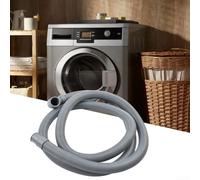 Rallonge de tuyau de vidange pour machines à laver et lave-vaisselle avec sortie facile à insérer et support de tuyau mobile pour un maintien sûr (5 m)