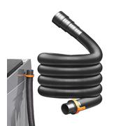 Rallonge de tuyau d'évacuation pour van/camping-car/caravane - Système de tuyau d'évacuation des eaux usées pliable de 3 m - Accessoire de camping pour les voyages - Vidange facile des eaux usées