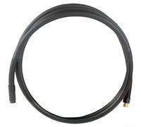 Rallonge de tuyau d'extension 8V1 pour gonfleur de pneus - 20 à 150 cm de longueur - Pour valve AV - Connecteur en cuivre résistant aux fuites - Tuyau en caoutchouc EPDM - Pour cyclistes et entretien