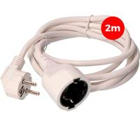 Rallonge de tuyau T/tl Edm 3x1.5 2 M Blanc One Size / EU Plug Blanc One Size