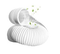 Rallonge de tuyau, tuyau d'évacuation pour climatisation mobile, tuyau réglable en longueur avec adaptateur, universel pour tente et garage, raccord fileté pour sèche-linge et valve