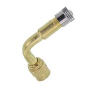 Rallonge de valve de pneu à 90°, laiton 1 x 4,3 cm, raccord doré pour Xiaomi M365, scooter électrique, vélo et voiture d'équilibre