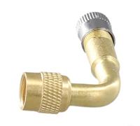 Rallonge de valve en cuivre pour moto, voiture, scooter électrique, vélo pour faciliter le gonflage des pneus dans les zones difficiles à atteindre (90 °C)