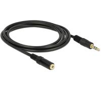 [83766] Delock Rallonge de câble audio stereo mini jack (F) pour stereo mini ...