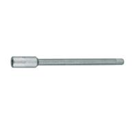 Rallonge d'outil DIN 377 4 pans 4,3 mm zinc 1,00 PCE