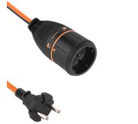 Electraline Prolongateur de jardin Electralock VVF 2x1.5 20 m avec verrouillage