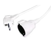 Rallonge électrique 1 m 3 x 1,5 mm, idéale pour étendre Les connexions et alimenter des appareils.