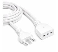 Rallonge électrique 10 m avec Prise 10 A et Prise 10 A - Câble Extra résistant pour Un Usage Domestique et Professionnel