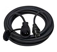 Rallonge électrique 10m H07RN-F 3G2,5, noire - BRENNENSTUHL - 1169331