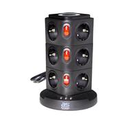 Rallonge électrique AS-Schwabe 18222; 3 USB; 5W; IP20
