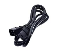 Rallonge électrique C19-C20 Cordon d'alimentation 16A 250V 3 * 2.5mm de haute qualité C20 Bouchon mâle C20 à la prise femelle C19 PDU UPS Câble d'extension d'alimentation du serveur Rallonge électriqu