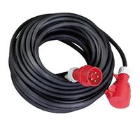 as - Schwabe Câble Rallonge Courant Fort 10 m 400V, 16A Idéal pour Chantiers & Jardins Rallonge Robuste 5 Pôles pour Extérieur IP44 Made in Germany | 60366