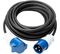 Rallonge électrique CEE P17 15m - Blanc - Protec