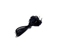 Rallonge Électrique Coudée 0,6m Noir, Prolongateur Câble d’Extension Électrique Type C Euro Plug, Petite Rallonge Électrique Intérieure avec Gaine PVC Ignifuge et Conducteur