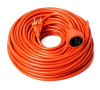 Rallonge électrique de 40 m pour la maison, le jardin, l'atelier et le garage, épais et puissant, multisaison, protection IP44, pour tondeuse à gazon, lampe