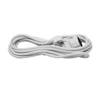 Rallonge électrique de 5 m, 3 Prises, câble en cuivre 1,5 mm, Puissance maximale 3500 W, idéale pour connecter Plusieurs appareils