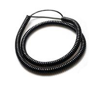 Rallonge électrique en spirale à fil à ressort, Cordon d'alimentation à 3 conducteurs 22AWG Câble spiralé à ressort à 2 conducteurs 18AWG 15AWG 13AWG Câble extensible(3 Core 13AWG,Line length 5 meter)