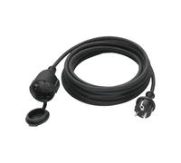 Rallonge électrique extérieure en caoutchouc, 1 m, 1,8 m, 5 m, 10 m, multiprise robuste 3840 W, câble étanche for usage marin(1m)