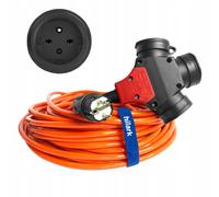 Rallonge H07BQ-F 3G2,5mm2 orange 1-50m
