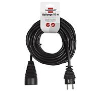 Brennenstuhl Rallonge 10 m de câble (Utilisation en intérieur) - Noir