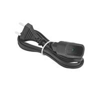 Rallonge électrique | Prolongateur électrique | Rallonge prise | Rallonge prise électrique | Debflex 324242 Rallonge 2 mètres 2P 6A | 2 x 0,75mm ² (Type HO3VV|H2|F) SE Pegboardable | Noir