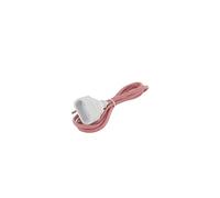 Rallonge électrique textile 1.5m - rouge et blanc - Chacon