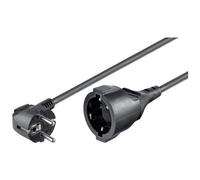 Rallonge électrique - Wentronic NK 117 S-300 - 3 m - Connecteur Schuko - Noir