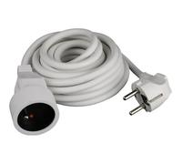 Prolongateur ménager 16A HO5VV-F 3G1 Blanc 1,90m - Zenitech