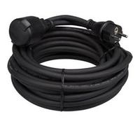 Perel Tools Rallonge en caoutchouc EC10R25 10 m 3G2,5 Noir Terre française
