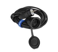Hilark Cable Tech Rallonge en Caoutchouc de Chantier H07RN-F 3G2,5 20m fiche Prise