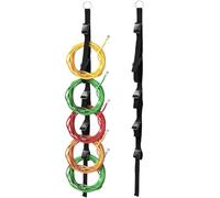 Rallonge enrouleur | Support de câble pour l'organisation et le stockage du garage | 2 supports de câbles - Système d'enroulement - Porte-outils avec suspension verticale pour guirlandes lumineuses