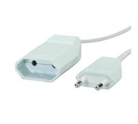 Rallonge Euro 230V/16A 2m blanc