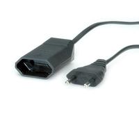 Bachmann Rallonge d'alimentation 233.184 2,00 m H03VVH2-F 2 x 0,75 mm² 2,5 A Noir