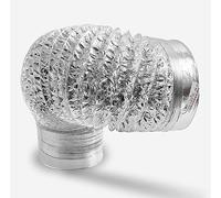 Rallonge Evacuation Clim Avec 2 Colliers De Serrage Flexible Tuyau Ventilation Conduit D'air Diamètre : 80/100/110/120/150/160/170/180/200mm Pour Climatisation, Hotte Aspirante Ventilateur ( Color : 5
