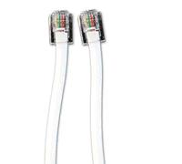 Rallonge fil de téléphone 4,5m 4 voies mâle-mâle EDM 56003