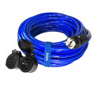Rallonge H07BQ-F 3G1,5mm2 bleue 1-50m