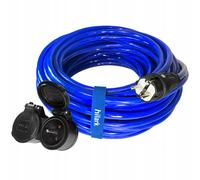 Rallonge H07BQ-F 3G1,5mm2 bleue 1-50m