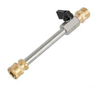 Rallonge Haute Pression M22/14 - Valve Extension pour Nettoyeur Portable, Buse Rotative, Lavage pour voiture et Jardin, 18.5cm
